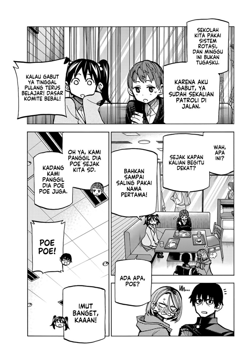 The Story Between a Dumb Prefect and a High School Girl with an Inappropriate Skirt Length Chapter 03 Gambar 8